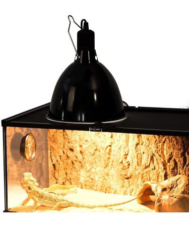 LytLStrox 200W Reptile Heat Lamp Holder Set Lampshade Clip and BS Plug for E27 UVA/UVB Bulbs Ideal Fixture for Tortoise Lizard Snake Spider Chick Pets in Terrariums - Buy Online on GoSupps.com