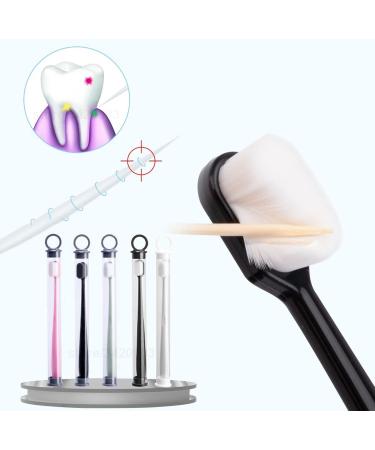 SUICRA Ultrafine Toothbrushes - 1 Million Bristles Micro Soft Toothbrush with Holder | Eco-Friendly Portable Oral Care Kit - Buy Online on GoSupps.com