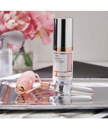 Buy BeautyBio Love Story Set - Daily Vitamin C Serum & Brazilian Rose Quartz Roller for Glowing Skin | International Shipping Available - Buy Online on GoSupps.com