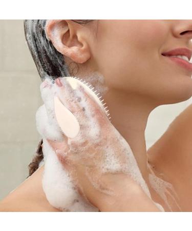 Portable Hair Washing Skin Clothes & Scalp Massage Brush Ultimate Shampoo Scrubber for Home & Travel - Buy Online on GoSupps.com