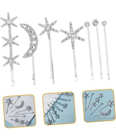 MAGICLULU 5 Sets Fringe Bobby Pin Womens Barrettes for Hair Barrettes for Women Hair Clips for Teen Girls Metal Hair Barrettes Hair Accessory for Women Korean Rhinestone Issue Card - Buy Online on GoSupps.com