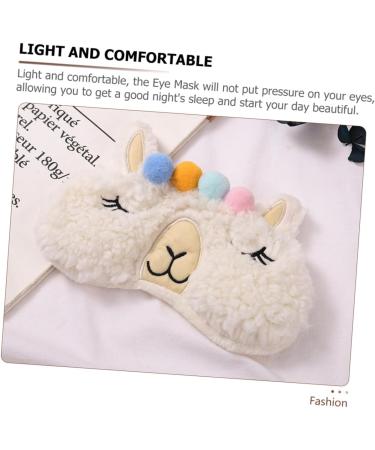FOMIYES 6 Pcs Sherpa Fleece Eye Masks Plush Sleep Masks for Women & Kids Travel-Friendly Animal Sleeping Masks - Buy Online on GoSupps.com