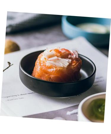 Milisten 6 Pcs Sauce Dish Vinegar Dish Ceramic Dipping Bowls Ceramic Sauce Bowl Saucer Serving Dishes Ceramic Sauce Plates Dip Bowls for Parties Mini Bowl Ceramics Japanese-Style re-usable 9X9X2.5CMx3pcs Blackx3pcs - Buy Online on GoSupps.com