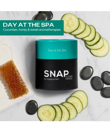 SnappyScreen SNAP Wellness Refill - Day at the Spa Hand Sanitizer - Cucumber & Honey - Buy Online on GoSupps.com