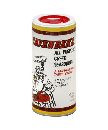 Cavender's All Purpose Greek Seasoning, 2 - 8 oz containers 1