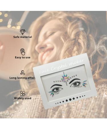 Sparkling Face Gems: Self-Adhesive Rhinestone Body Jewels - Perfect for Parties and Stage Makeup - Buy Online on GoSupps.com