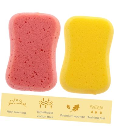 Beaupretty Body Scrubber Sponge 4pcs - Mesh Bath & Shower Puff Set for Skin Care | Soft Loofah & Massage Tool for Women - Buy Online on GoSupps.com