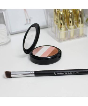 Beauty Junkees Mini Kabuki Makeup Brush Set - 5pc Professional Eyeshadow Brushes for Blending, Concealer, Contour, Highlighter, and Smudging - Cruelty Free - Buy Online on GoSupps.com