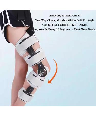 Buy SFKLYU Adjustable Knee Joint Fixation Brace | Orthopedic Stabilizer for Recovery & Rehab - International Shipping Available - Buy Online on GoSupps.com