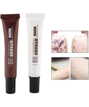Scar Tattoo Concealer Cream Set - Long-Lasting Waterproof Makeup for Hiding Spots, Birthmarks & Blemishes - Professional Coverage for Face & Body - Buy Online on GoSupps.com