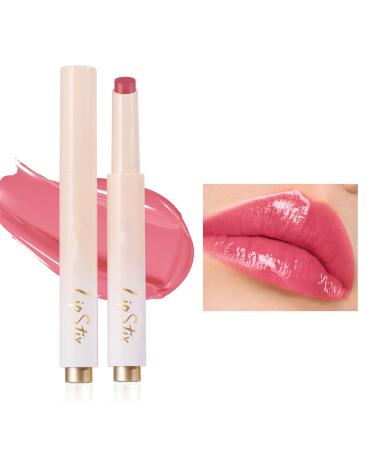 Scnvsi Pressed Lipstick Moisturizing Lip Gloss Long Lasting Lipstick Smooth Tints Makeup Supplies for Travel Party Daily