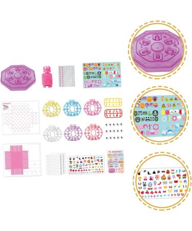 minkissy Kids Nail Kit 2 Sets Children's Nail Art Toys Kids Fake Nails Toddler Nail Polish Makeup Kit for Girls 10-12 Children s Toys Toddler Girl Make up Paper 3d Birthday Present - Buy Online on GoSupps.com