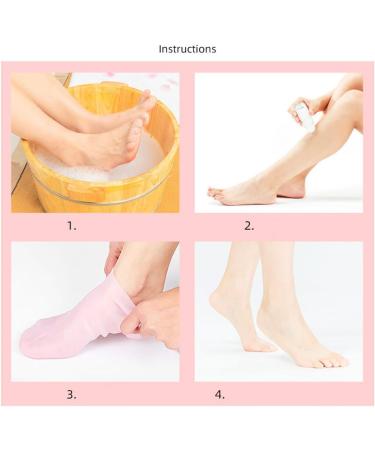 kawehiop Toe Socks with Soft Silicone Gel for Foot Care Cushioned and Supportive Skin M 1Set 1Set Skin M - Buy Online on GoSupps.com