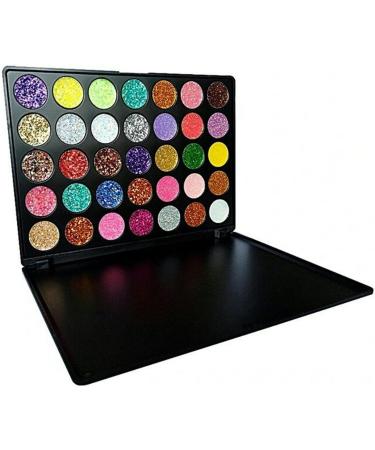 Eyeshadow 35 Colors Pearly Matte Eyeshadow Palette Glitter Powder Glitter Eyeshadow Box - Buy Online on GoSupps.com