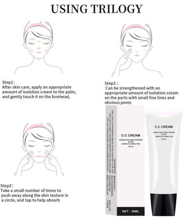 Cosmetics CC Cream Skin Tone Adjusting CC Cream SPF 43 Colour Correcting Self Adjusting for Mature Skin (1PC) 1 ml (Pack of 1) - Buy Online on GoSupps.com