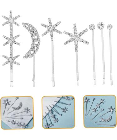 Angoily 1 Set Fringe Bobby Pin Hair Accessory for Women Hair Clips for Women Rhinestone Hair Clip Side Clip Rhinestone Bobby Pins Hair Clips for Girls Alloy Headgear Rhinestones - Buy Online on GoSupps.com