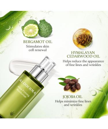 Aloderma Aloe Nourishing Set - Firming Moisturizer Botanical Hydrating Mist - Buy Online on GoSupps.com