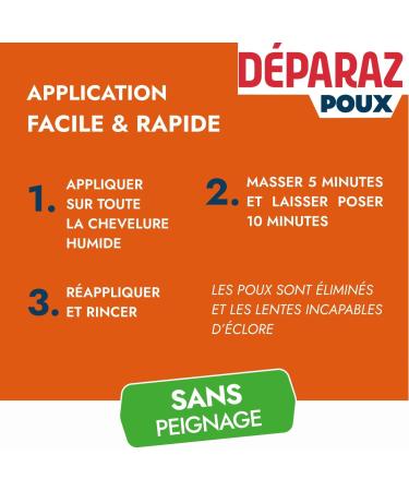 POUX Shampooing Traitant Anti-Poux et Lentes | limine Poux & Lentes Naturellement | Actif V g tal | 100% Efficace en 1 Application | Sans Peignage | 150mL 1 ml (Lot de 1) - Buy Online on GoSupps.com