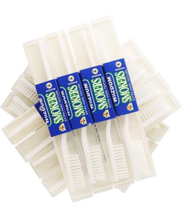 DR PERFECT WISDMAX Adult Smoker's Toothbrush Super Hard Bristles (12) - Effective Dental Care for Smokers - Buy Online on GoSupps.com