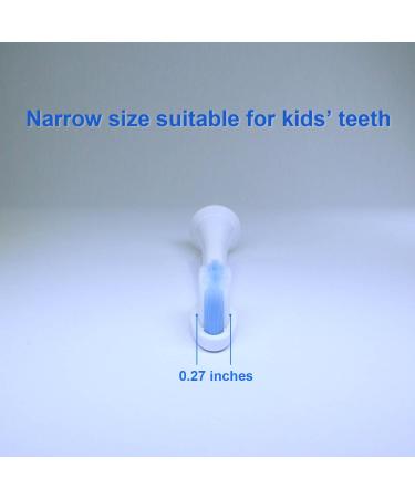 Extra Soft Kids Electric Toothbrush Replacement Heads C2 for Philips Sonicare - 4 White Brush Heads | International Shipping Available - Buy Online on GoSupps.com
