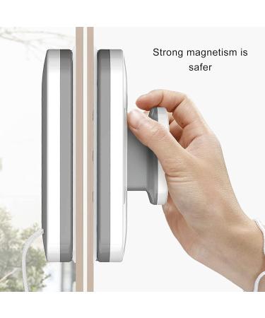 Magnetic Window Cleaner Window Cleaning Equipment Outside Window Cleaner Large Handle Double Sided High Safety Sturdy Plastic Window Cleaning Tool for 3 to 10mm Glasses - Buy Online on GoSupps.com