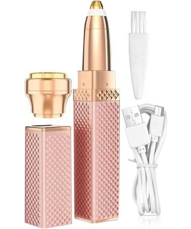 Women Body Electric Shaver | Electric Women Underarms and Legs 2-in-1 Shaver Outdoor Portable Eyebrow Hair Remover Rechargeable for Bathroom Camping Pink - Buy Online on GoSupps.com