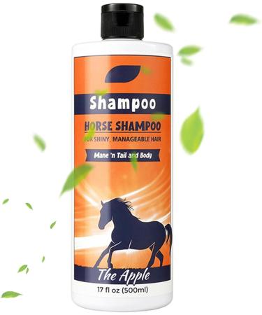 Mane Shampoo Mane and Tail Shampoo 500ml Natural Mane and Tail Detangler ShampooHorse Grooming Supplies Coat Cleaner for Cleaning and Conditioning Body Wash - Buy Online on GoSupps.com