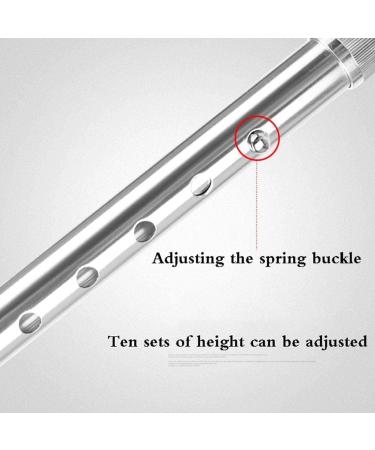 Forearm Crutches Adjustable Non Slip Crutch Four Feet Walking Stick Old Man Walking Aid Scalable Regulation Aluminum Alloy Light Walker Elderly Cane Lightweight Arm Crutch Elegant - Buy Online on GoSupps.com