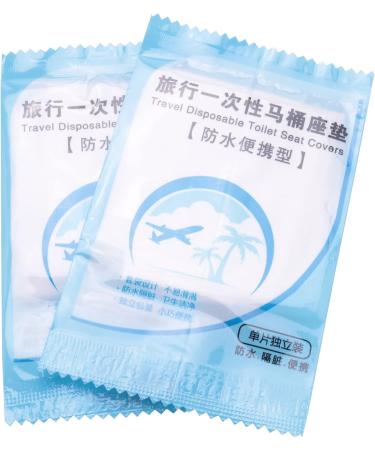 Lizusidtsy 150 Pcs Portable Disposable Toilet Seat Cover Travel Bathroom Toilet Paper Pad Bathroom Accessories - Buy Online on GoSupps.com