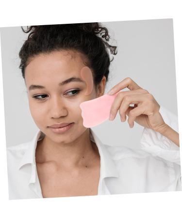 Magiclulu 12 STK Stone Scraping Tools - Hand Massage & Face Gua Sha Device | Body Roll Massage Plate | Pink Synthetic Resin - Buy Online on GoSupps.com