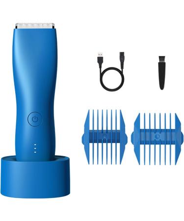 Electric Hair Removal Device Gentle Face Epilator for Men Women Rechargeable Trimmer Epilator Smooth Bikinis Trimmer Blue - Buy Online on GoSupps.com