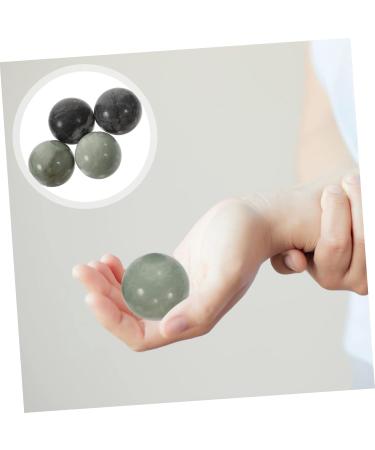 Frcolor 10 Sets Ball Marble Massage Device - Chinese Health Stress Relief Handballs & Rolling Massage Balls for Adults - Tension Relief Gem Tiles - Buy Online on GoSupps.com