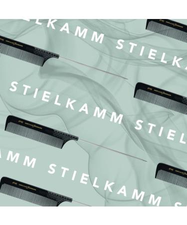 Hercules S mann 6740 Stielkamm - Premium Ebonite Hair Comb with Extra Long Steel Needles | 9.5 Wide Tooth Grip-Grid Comb | International Shipping Available - Buy Online on GoSupps.com