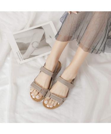 Shop Creev Women's High-Quality Orthopedic Open Toe House Shoes | Breathable Non-Slip Flip-Flops | Summer Beach Footwear (Gray 35/39 EU) - International Shipping Available - Buy Online on GoSupps.com