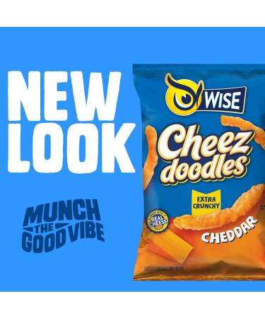 Wise Snacks Dipsy Doodles Wavy Corn Chips Original 2.75oz (Pack of 24) Gluten-Free Whole Grain Chips - Buy Online on GoSupps.com