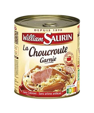 Garnished sauerkraut 800g