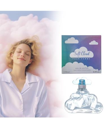 Cloud Perfume Soft Cloud Eau De Parfum for Women Dreamy Fragrance with Lasting Impression Romantic Cloud Shaped Women's Perfume with Notes of Lavender Coconut Vanilla & Pear (1pc) - Buy Online on GoSupps.com