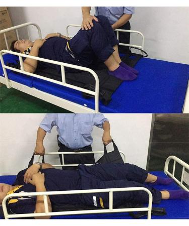 Transfer Blanket with Handle-Bed Positioning Pad and Shoulder Strap-Reusable and Washable Patient Lifting Device for Lifting Turning Sliding and Moving-Suitable for Nursing Staff Home Assistance Red - Buy Online on GoSupps.com