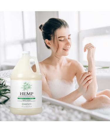 Ginger Lily Farms Botanicals Herbal Nourishing Body Wash with Hemp Seed Oil - Orange Floral 128 Fl Oz - Buy Online on GoSupps.com