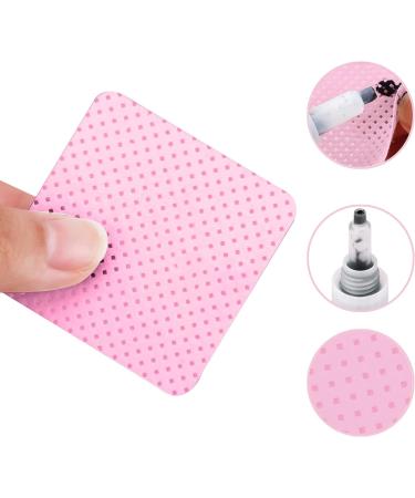 500Pcs Nail Wipes Cotton Pad Lint Free - Pink Acrylic Nail Cotton Pads - Buy Online on GoSupps.com