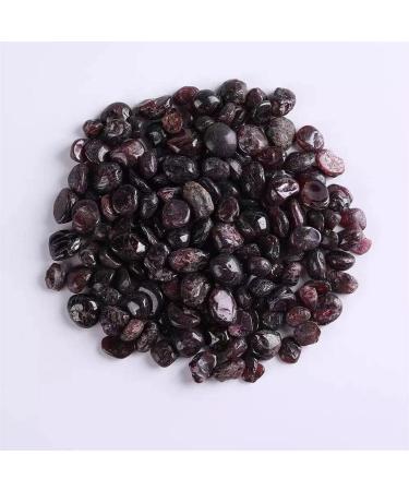Natural Crystals and Stones 100g 7mm-9mm Natural Red Garnet Quartz Stone Gravel Ornaments for Gift for Decoration kaixun - Buy Online on GoSupps.com