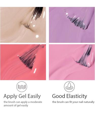 Nail Polish Sets Quick Dry Nail Polish Nail Varnish 4PC Pink Nail Varnish Set Long Lasting Nude Pink Red Purple Nail Polish Non-Toxic Water Based Nail Varnish No Need Cure Pink Purple - Buy Online on GoSupps.com