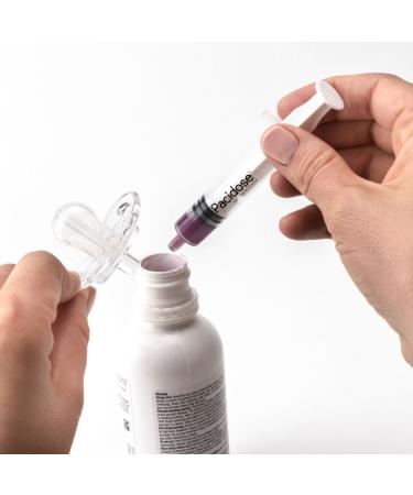 Pacidose Pacifier Medicine Dispenser with Oral Syringe for Newborns 0-6 Months - Buy Online on GoSupps.com