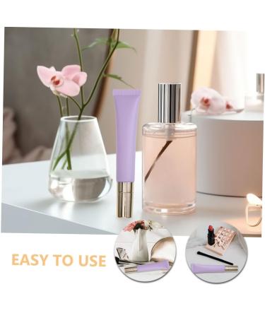 Buy 2pcs Purple Frosted Eye Tools - Empty Cosmetic & Essential Oil Tubes | Zinc Alloy Travel Cream Containers Worldwide Shipping - Buy Online on GoSupps.com
