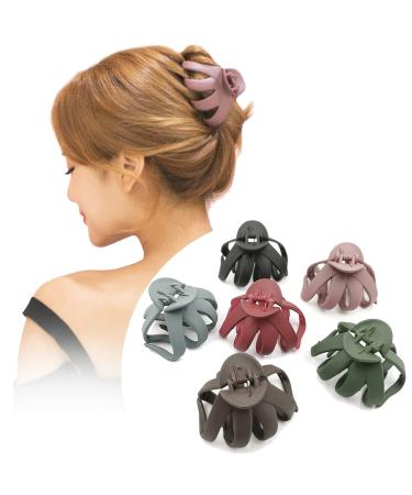 xiaozhifu 6 pieces hair clips for women and girls hair clips for women with thick hair