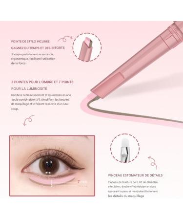  G n rique Under-Eye Highlighter - Eye Makeup Highlighter Stick - Long-Lasting Smooth Pen 2.5g for Daily Routine: Home Morning Evening Work Events Travel Parties - Buy Online on GoSupps.com