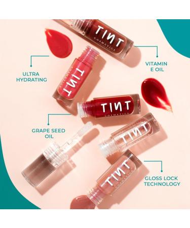 T-int C-osm etics Baby Pink Lipgloss 2.5ml | Non-Sticky Hydrating Lightweight Long Lasting Liquid Lip Gloss for Girls & Women - Buy Online on GoSupps.com
