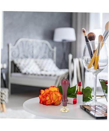 TOVINANNA 2 Pcs Dispensing Plate Tool Eyeshadow Stamper Wooden Stamps Coffee Beans Copper Copper Head Repair 1 count (Pack of 1) Brownx2pcs - Buy Online on GoSupps.com