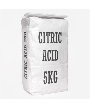 BlueBay Aquatics 5KG - Citric Acid Anhydrous E330 Pharmaceutical Food Grade 100% Pure Bath Bombs