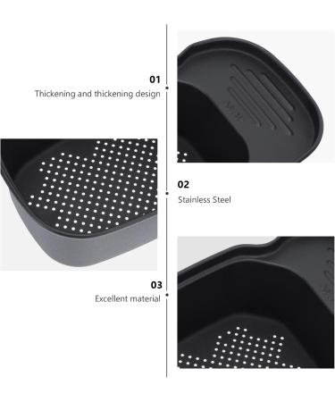 STOBAZA 1pc Drain Basket Baskets Hamper Multipurpose Basket Kitchen Basket Sink Rack Sink Net Tableware - Buy Online on GoSupps.com